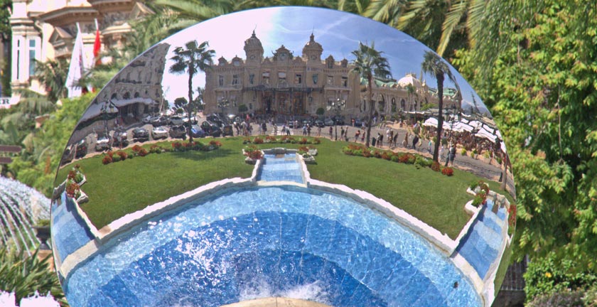 Княжество Монако. Монте-Карло. Казино и Опера Монте-Карло (Monte-Carlo Casino)