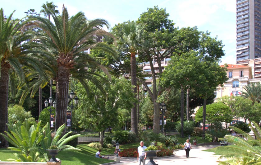 ��������� ������. �����-�����. ���� � ������� ������ (Jardin Et Les Terrasses Du Casino).