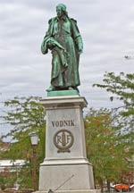 Словения. Любляна. Площадь Водника (Vodnikov trg).