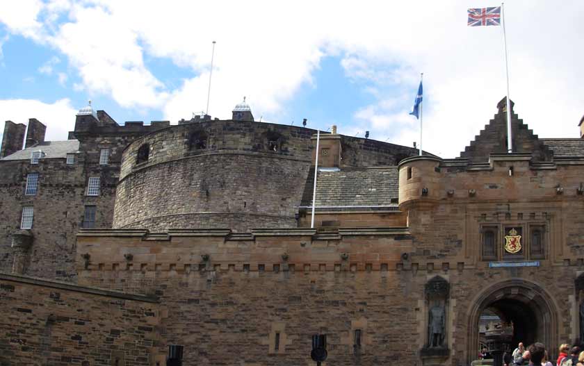 ������������ �����������. ���������. ��������. ������������ ����� (Edinburgh Castle). ���� � �����.