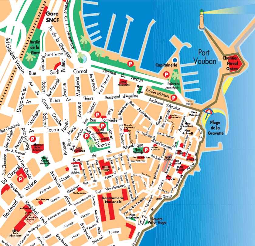 �������. ����� (Antibes). �����.