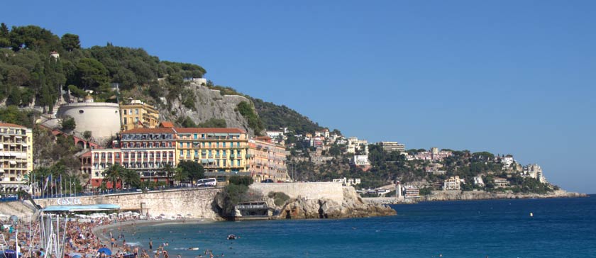 Франция. Ницца (Nice). Холм Шато (Colline du Chateau)