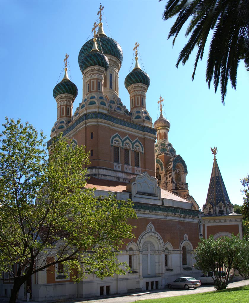�������. ����� (Nice). ����� ������� ������� (Cathedrale Ortodoxe Russe St-Nicolas)
