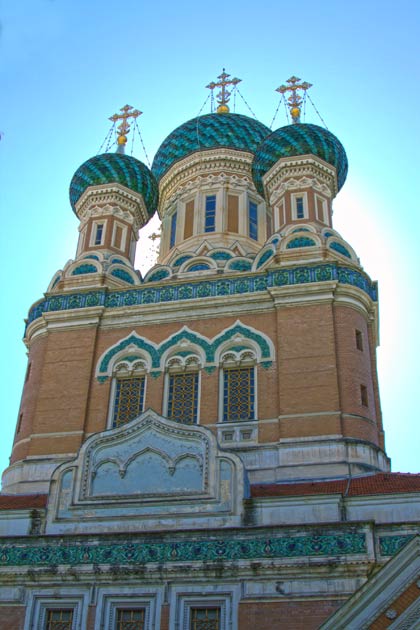 �������. ����� (Nice). ����� ������� ������� (Cathedrale Ortodoxe Russe St-Nicolas)