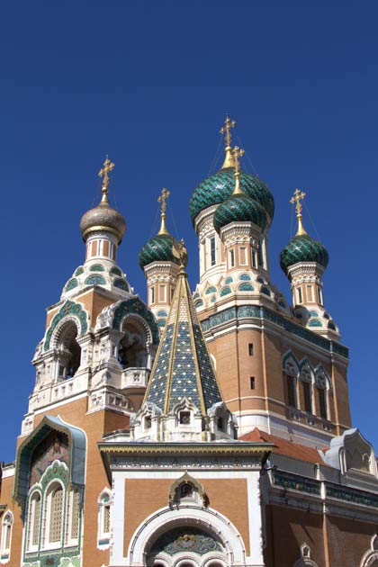 �������. ����� (Nice). ����� ������� ������� (Cathedrale Ortodoxe Russe St-Nicolas)