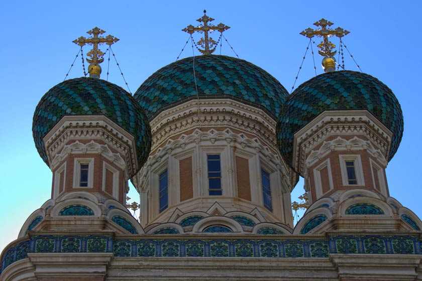 �������. ����� (Nice). ����� ������� ������� (Cathedrale Ortodoxe Russe St-Nicolas)