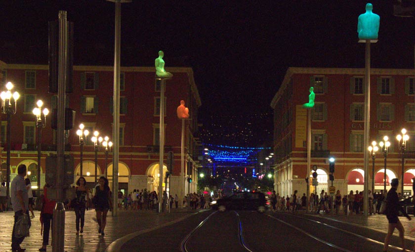 �������. ����� (Nice). ������� ������� (La place Massena). �����.