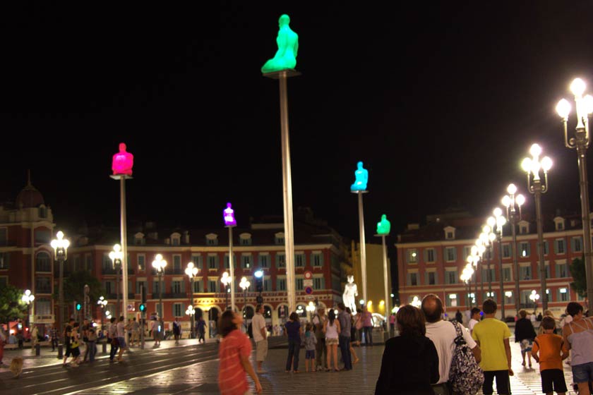 �������. ����� (Nice). ������� ������� (La place Massena). �����.