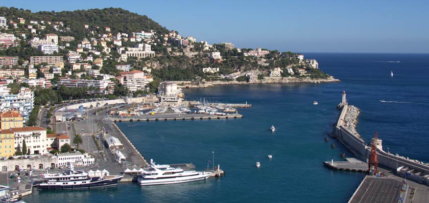 �������. ����� (Nice). ���� ���� (Colline du Chateau). ���� �� ����� �� ��������� ��������