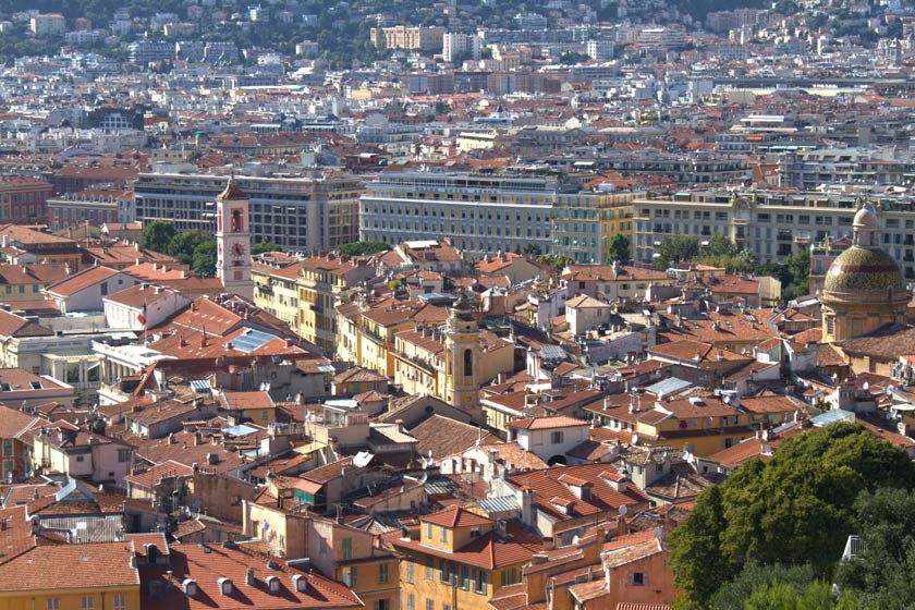�������. ����� (Nice). ���� ���� (Colline du Chateau). ���� �� ����� �� ��������� ��������