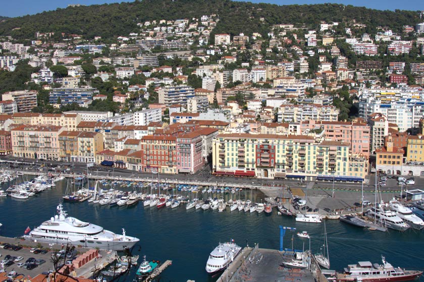 �������. ����� (Nice). ���� ���� (Colline du Chateau). ���� �� ����� �� ��������� ��������