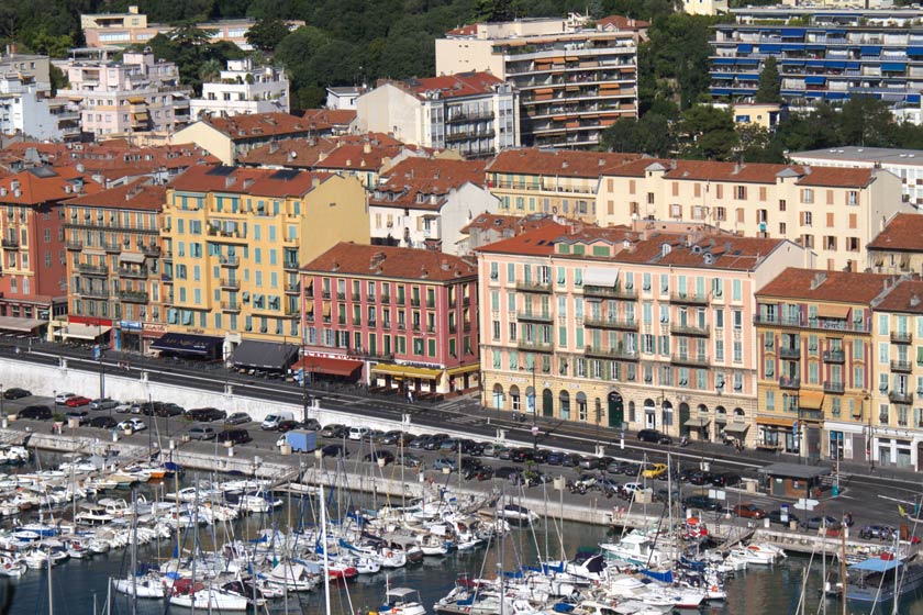 Франция. Ницца (Nice). Порт Лимпия (Port Lympia)
