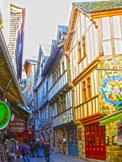 �������. ���-���-������ (Mont Saint-Michel). ����� ������.