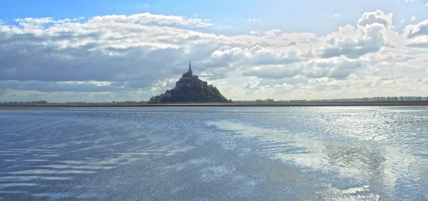 �������. ���-���-������ (Mont Saint-Michel). ���� �� ����� � �����.