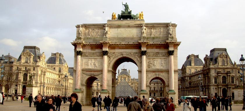 �������. �����. ������������ ���� �� ������� �������� (Arc de Triomphe du Carrousel)