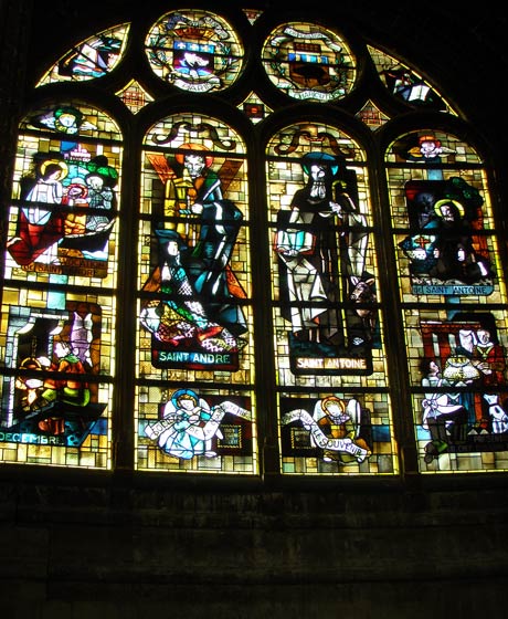 �������. �����. ������� ����-����� (Eglise Saint-Eustache). ������.