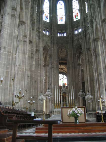 �������. �����. ������� ����-����� (Eglise Saint-Eustache). ������.