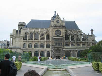 �������. �����. ������� ����-����� (Eglise Saint-Eustache).