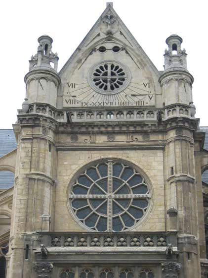 �������. �����. ������� ����-����� (Eglise Saint-Eustache).