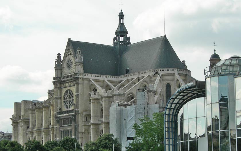 �������. �����. ������� ����-����� (Eglise Saint-Eustache).