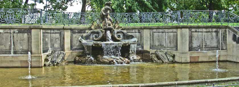 Германия. Дрезден. Брюльская терраса (Bruehlsche Terrasse).