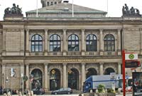 Германия. Гамбург. Здание Биржи (Borse) и Торговой палаты.