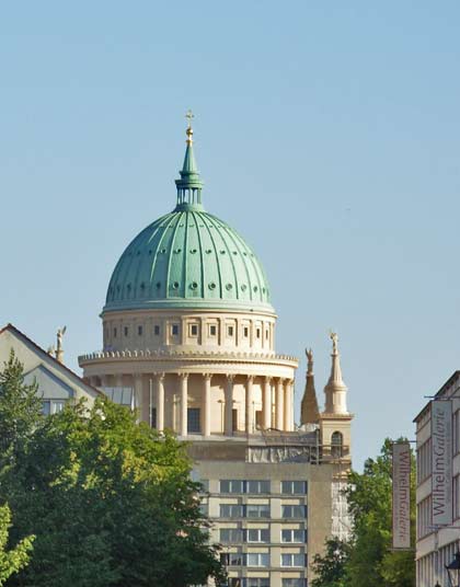 Германия. Потсдам. Церковь Св. Николая (Nikolaikirche).