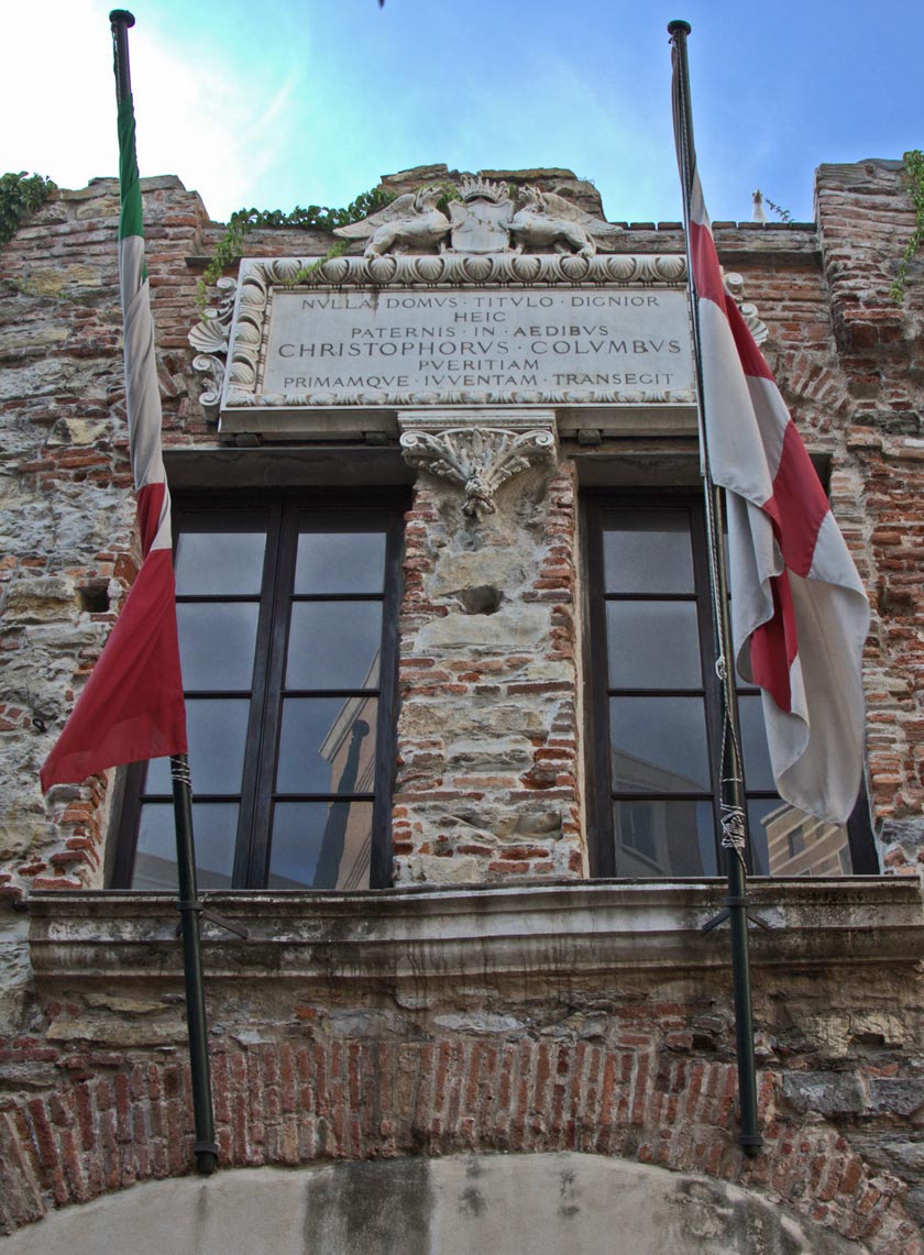 Италия. Генуя. Дом Колумба (Casa di Colombo).