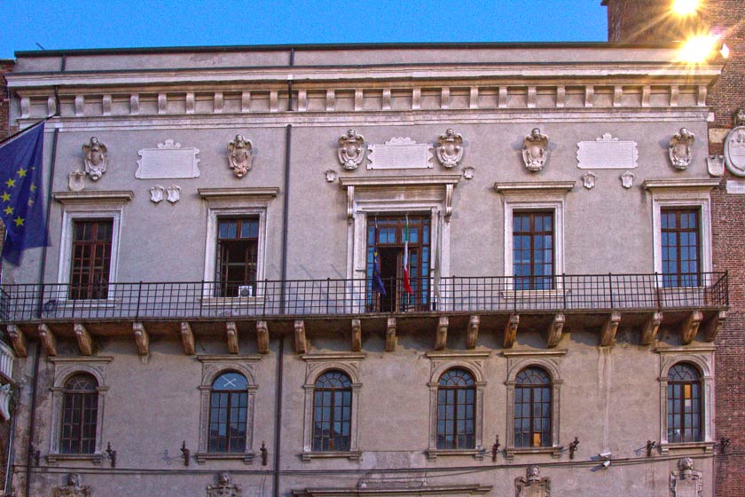Италия. Верона. Площадь Сеньории (Piazza Signori).