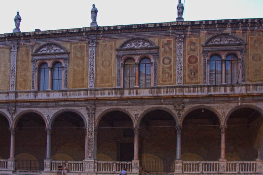 Италия. Верона. Площадь Сеньории (Piazza Signori).