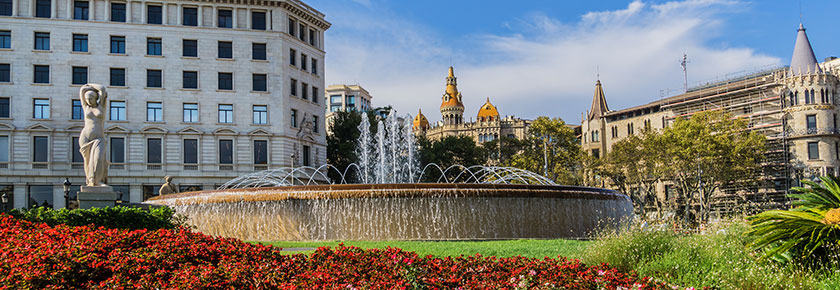 ���������. ������� ��������� (Pl. de Catalunya)