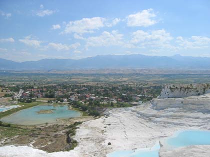 Turkey Pamukkale. Travertines (Турция. Памуккале. Травертины)