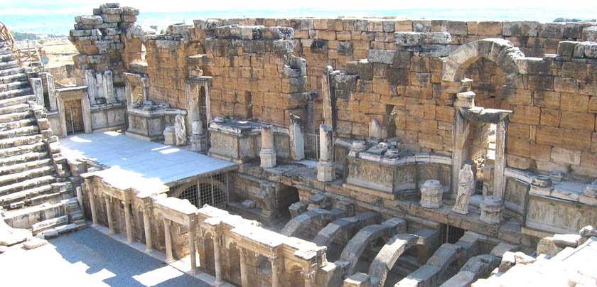 Turkey Hierapolis. Theatre (������ �������� �����)
